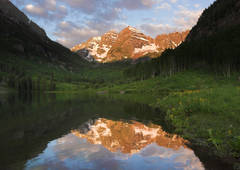 Maroon Bells Summer Sunrise