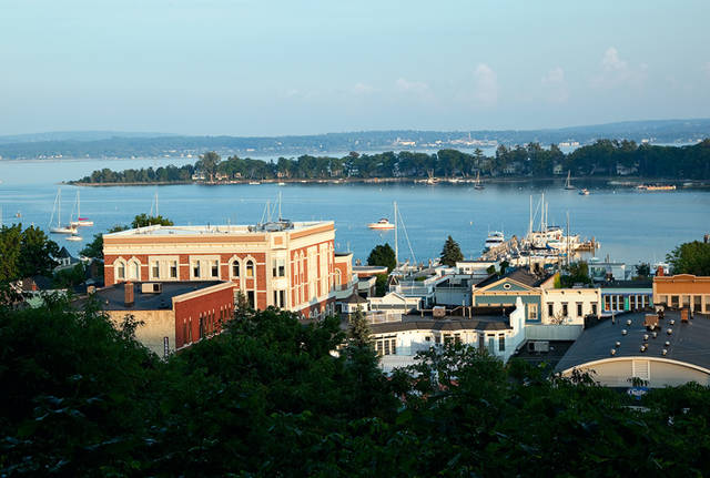 Sunset in Harbor Springs print